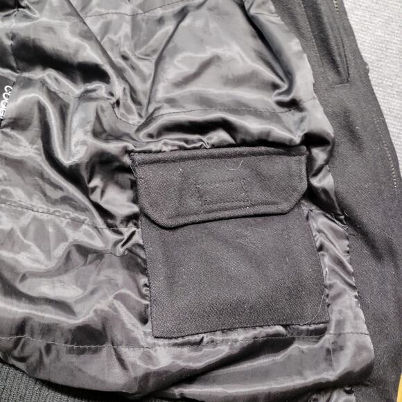 Coogi Mens Black Utility Field Jacket Full Zip Pockets Casual Outerwear Size 2XL - Picture 14 of 14